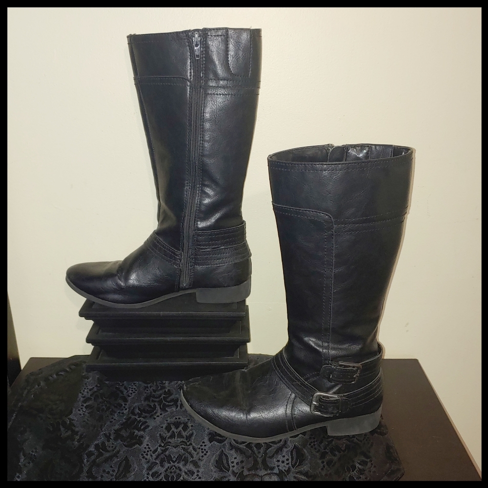 Black Nine West Boots - Picture 2 of 7